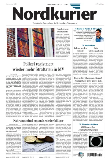 Nordkurier Pasewalker Zeitung - 3 Apr 2024