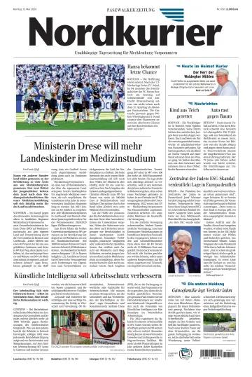 Nordkurier Pasewalker Zeitung - 13 五月 2024