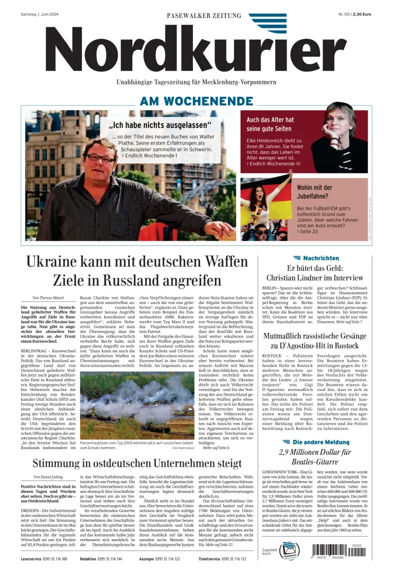 Nordkurier Pasewalker Zeitung