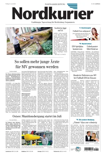 Nordkurier Pasewalker Zeitung - 14 giu 2024