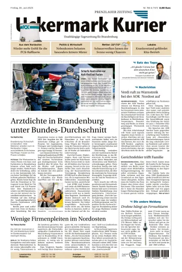 Uckermark Kurier Prenzlauer Zeitung - 30 junho 2023