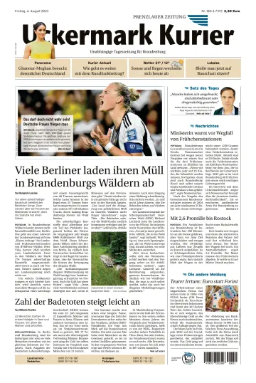 Uckermark Kurier Prenzlauer Zeitung - 04 agosto 2023