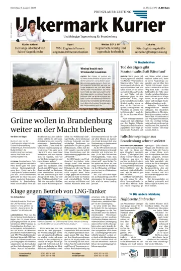 Uckermark Kurier Prenzlauer Zeitung - 8 Aug 2023