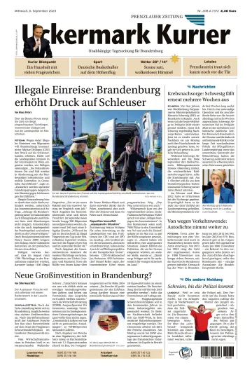 Uckermark Kurier Prenzlauer Zeitung - 6 Sep 2023