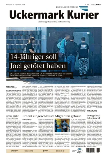 Uckermark Kurier Prenzlauer Zeitung - 27 Sep 2023