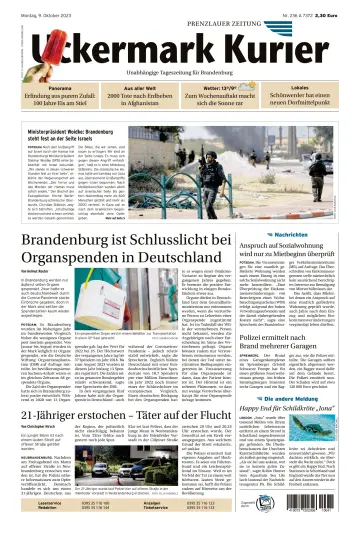 Uckermark Kurier Prenzlauer Zeitung - 9 Oct 2023
