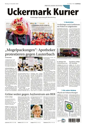 Uckermark Kurier Prenzlauer Zeitung - 13 nov. 2023