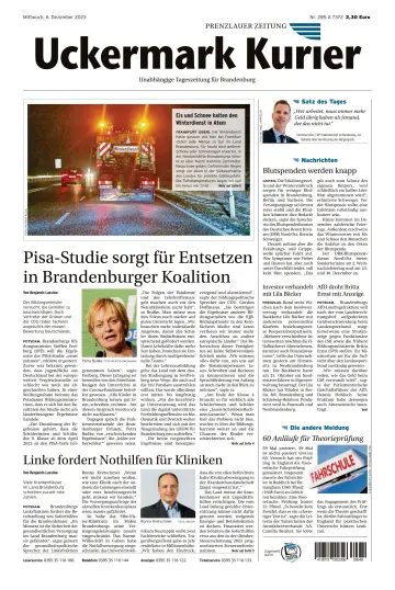 Uckermark Kurier Prenzlauer Zeitung - 06 dez. 2023