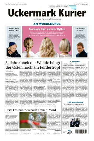 Uckermark Kurier Prenzlauer Zeitung - 9 Dec 2023