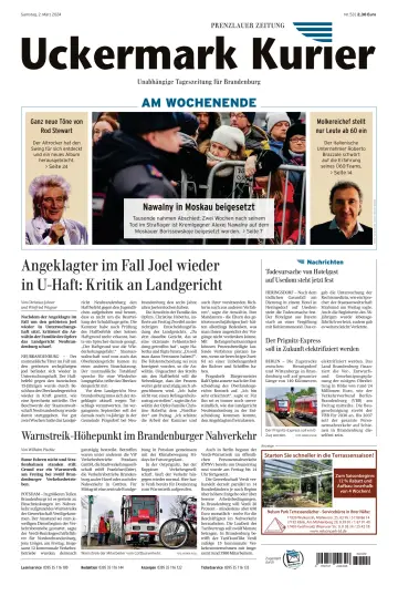 Uckermark Kurier Prenzlauer Zeitung - 02 março 2024