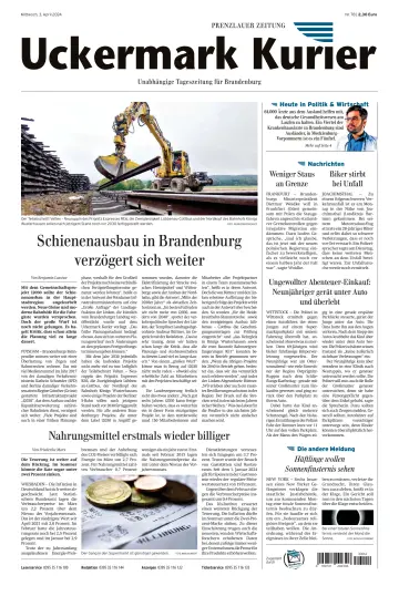 Uckermark Kurier Prenzlauer Zeitung - 3 Apr 2024