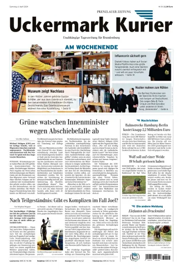 Uckermark Kurier Prenzlauer Zeitung - 6 Apr 2024