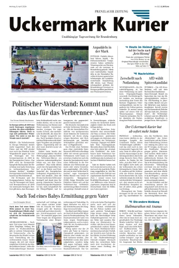 Uckermark Kurier Prenzlauer Zeitung - 8 Apr 2024
