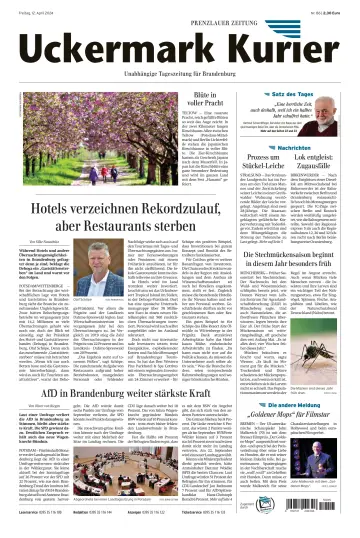 Uckermark Kurier Prenzlauer Zeitung - 12 Apr 2024
