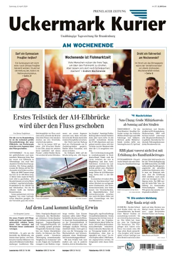 Uckermark Kurier Prenzlauer Zeitung - 13 abril 2024