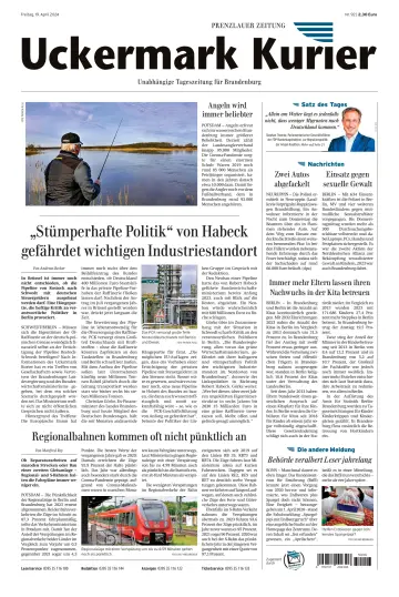 Uckermark Kurier Prenzlauer Zeitung - 19 Apr 2024