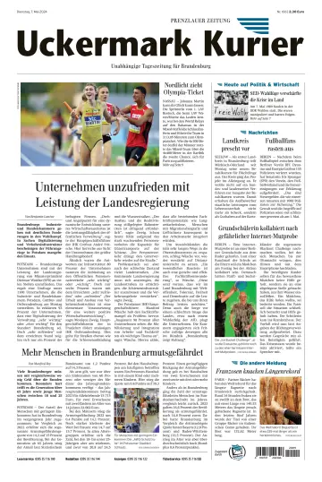 Uckermark Kurier Prenzlauer Zeitung - 07 Mai 2024