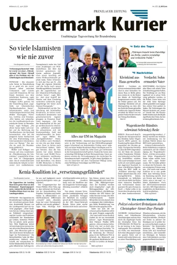 Uckermark Kurier Prenzlauer Zeitung - 12 junho 2024