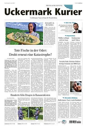 Uckermark Kurier Prenzlauer Zeitung - 13 junho 2024