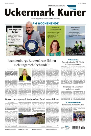 Uckermark Kurier Prenzlauer Zeitung - 15 junho 2024