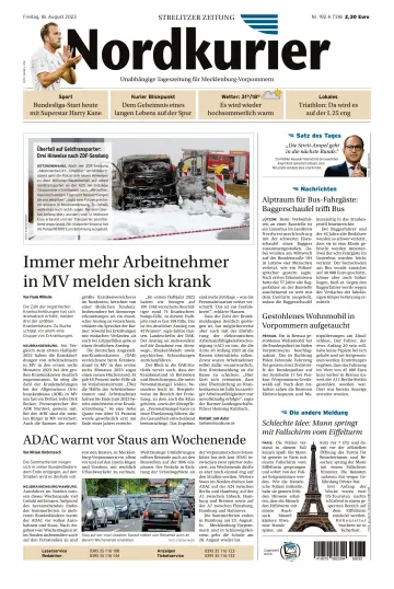 Nordkurier Strelitzer Zeitung - 18 Aug 2023