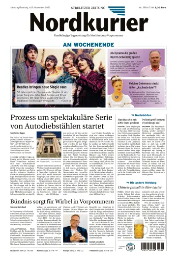 Nordkurier Strelitzer Zeitung - 4 Nov 2023