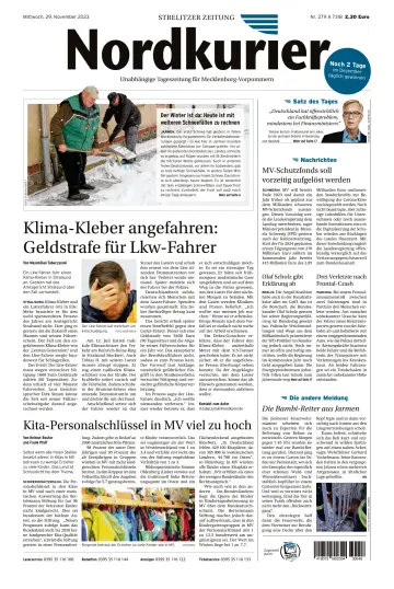Nordkurier Strelitzer Zeitung - 29 Nov 2023