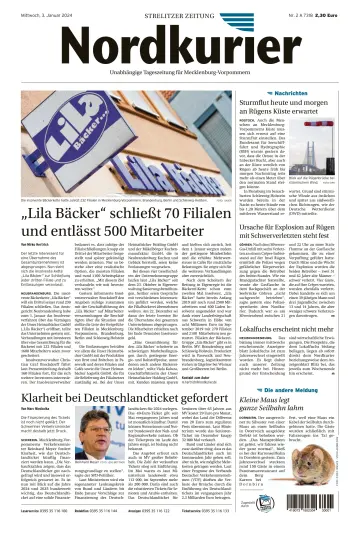 Nordkurier Strelitzer Zeitung - 3 Jan 2024