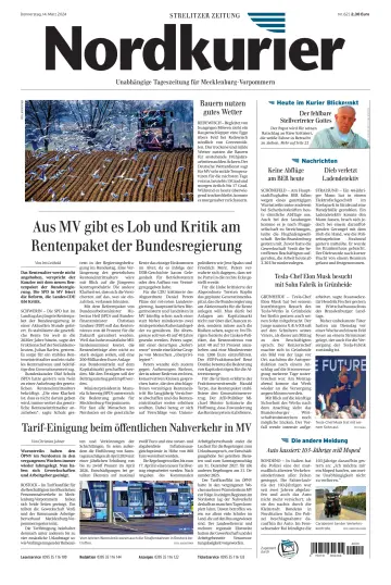 Nordkurier Strelitzer Zeitung - 14 Mar 2024