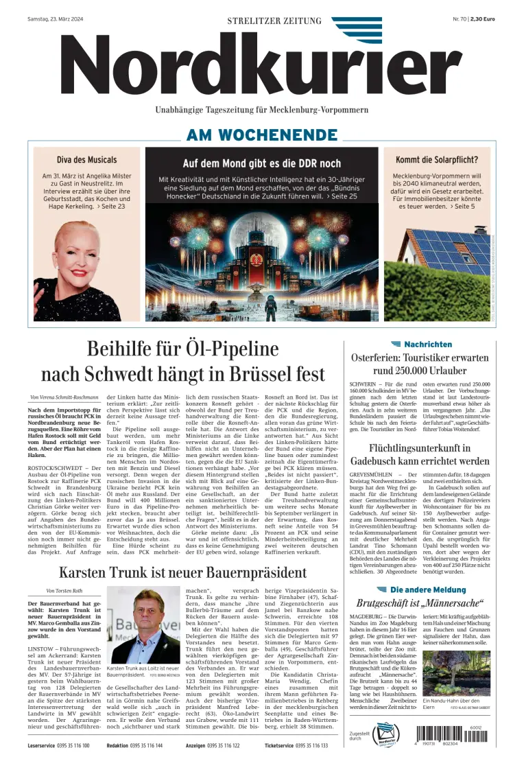 Nordkurier Strelitzer Zeitung