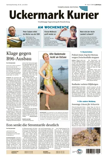 Uckermark Kurier Templiner Zeitung - 15 Juli 2023