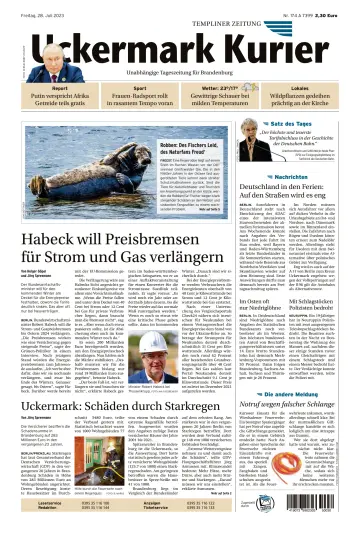 Uckermark Kurier Templiner Zeitung - 28 Juli 2023