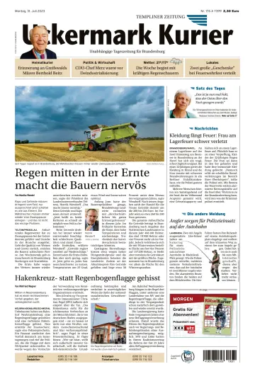 Uckermark Kurier Templiner Zeitung - 31 七月 2023