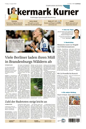 Uckermark Kurier Templiner Zeitung - 04 Aug. 2023