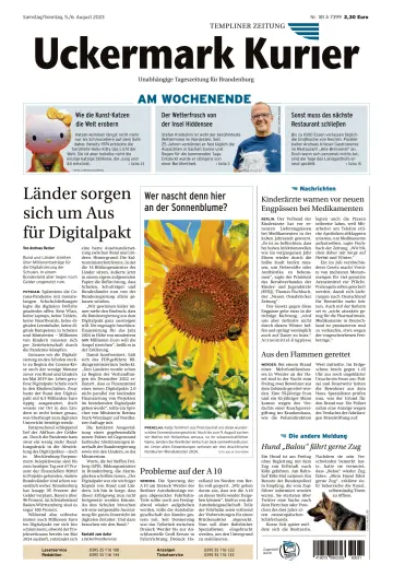 Uckermark Kurier Templiner Zeitung - 05 八月 2023
