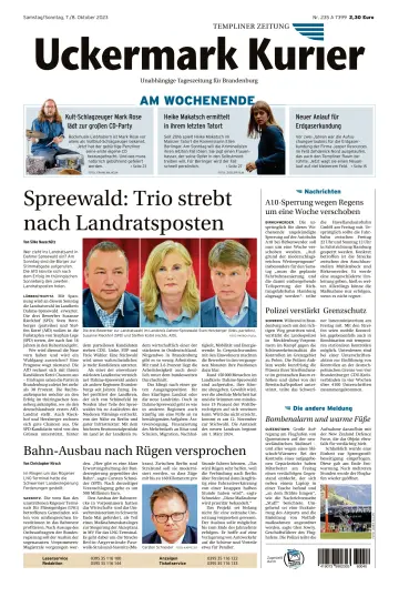 Uckermark Kurier Templiner Zeitung - 07 十月 2023