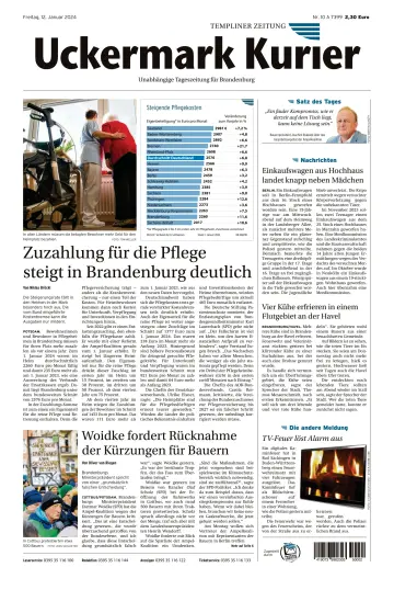 Uckermark Kurier Templiner Zeitung - 12 Jan 2024