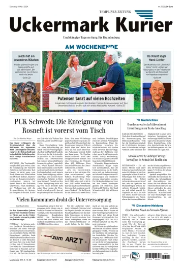 Uckermark Kurier Templiner Zeitung - 09 三月 2024