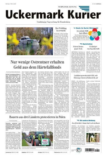 Uckermark Kurier Templiner Zeitung - 11 März 2024