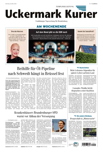 Uckermark Kurier Templiner Zeitung - 23 三月 2024