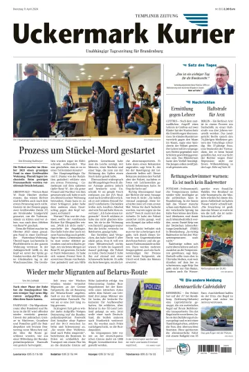 Uckermark Kurier Templiner Zeitung - 9 Apr 2024
