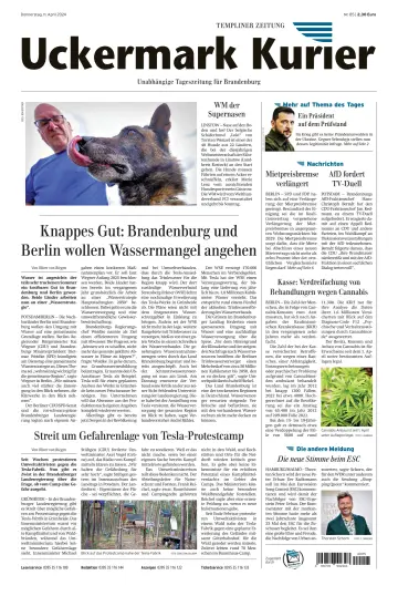 Uckermark Kurier Templiner Zeitung - 11 Apr. 2024