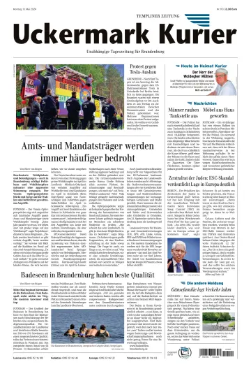 Uckermark Kurier Templiner Zeitung - 13 Mai 2024