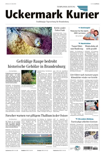 Uckermark Kurier Templiner Zeitung - 15 5月 2024