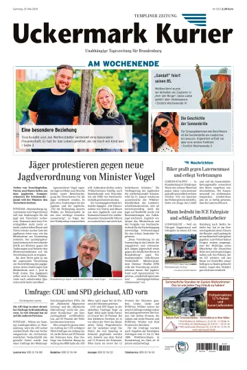 Uckermark Kurier Templiner Zeitung - 25 Mai 2024