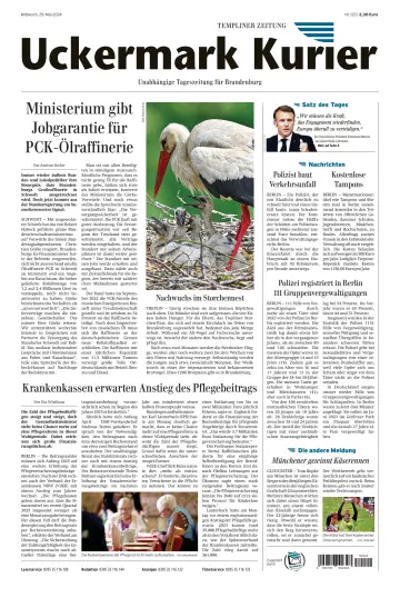 Uckermark Kurier Templiner Zeitung - 29 Mai 2024