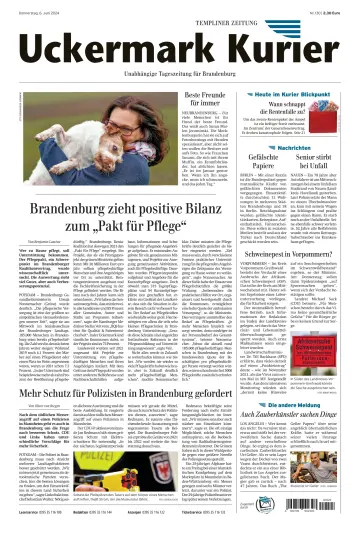 Uckermark Kurier Templiner Zeitung - 6 Jun 2024