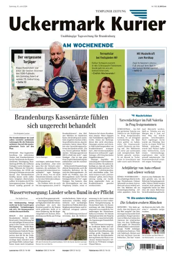 Uckermark Kurier Templiner Zeitung - 15 Jun 2024