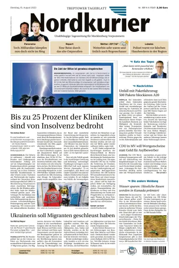 Nordkurier Treptower Tageblatt - 15 agosto 2023