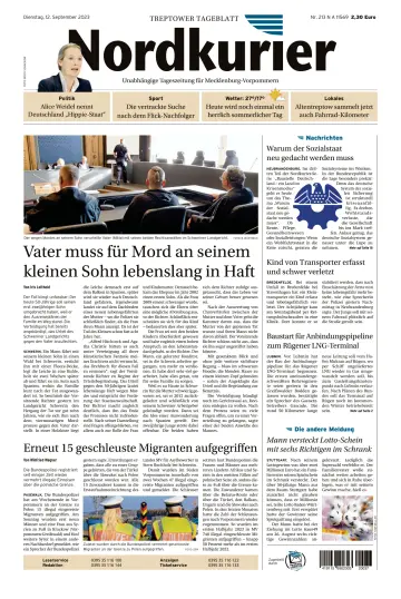 Nordkurier Treptower Tageblatt - 12 sept. 2023